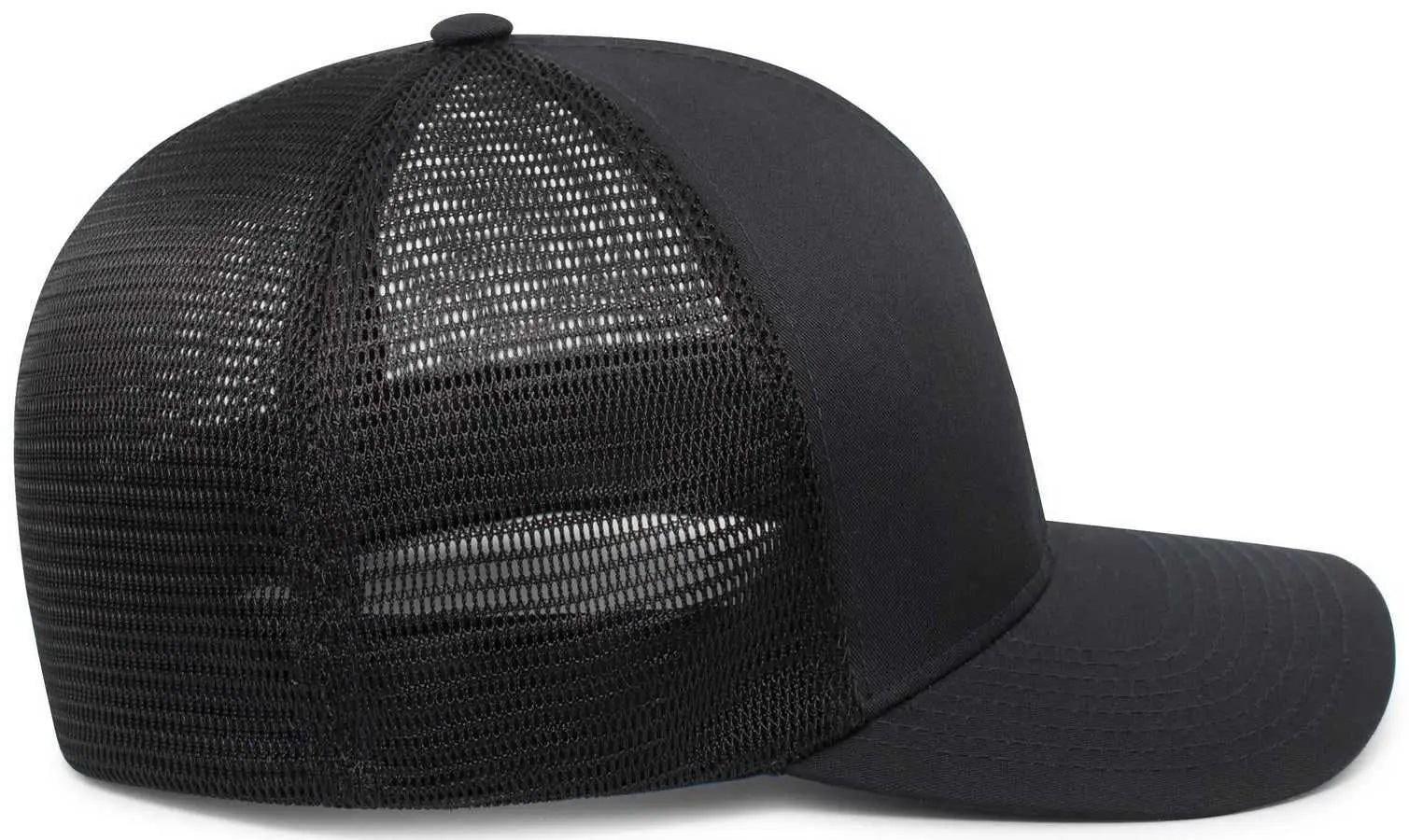 Pacific Headwear P401 Fusion Trucker Cap - Navy