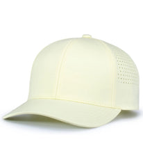 Pacific Headwear P413 Lightweight Perforated Snapback Cap - Celestial Yellow - Celestial Yellow / One Size Fits Most