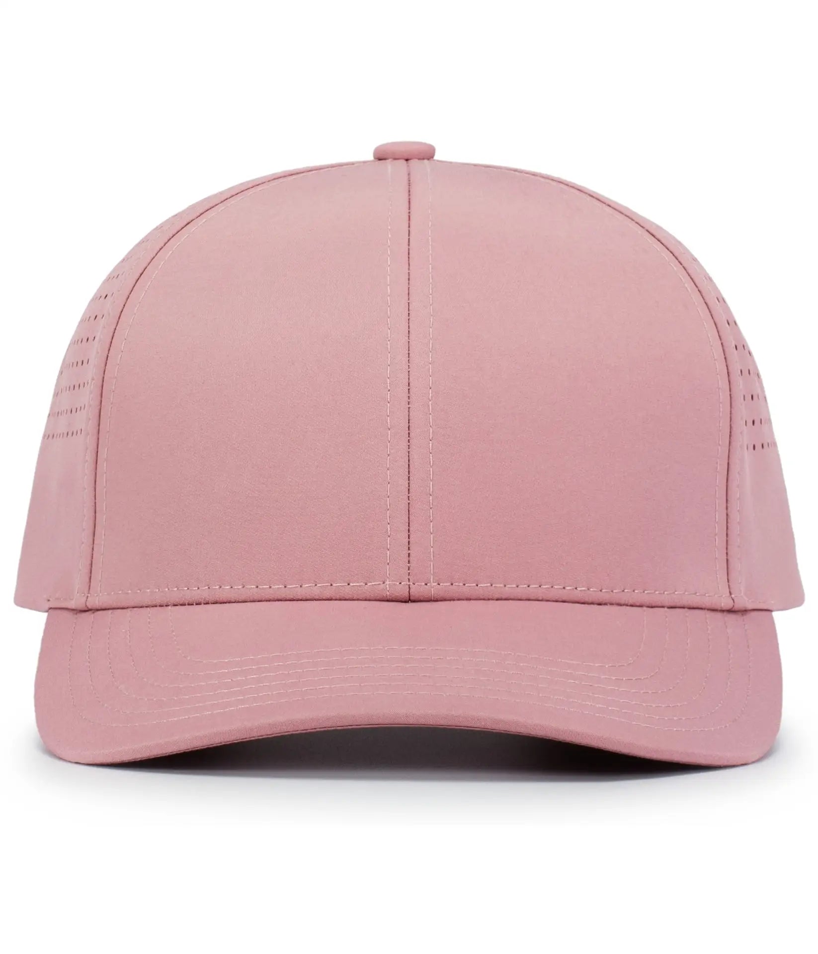 Pacific Headwear P413 Lightweight Perforated Snapback Cap - Dusty Maroonuve - Dusty Maroonuve / One Size Fits Most