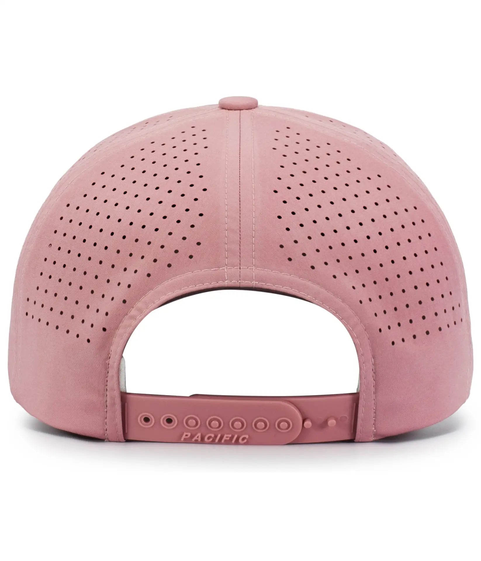 Pacific Headwear P413 Lightweight Perforated Snapback Cap - Dusty Maroonuve - Dusty Maroonuve / One Size Fits Most