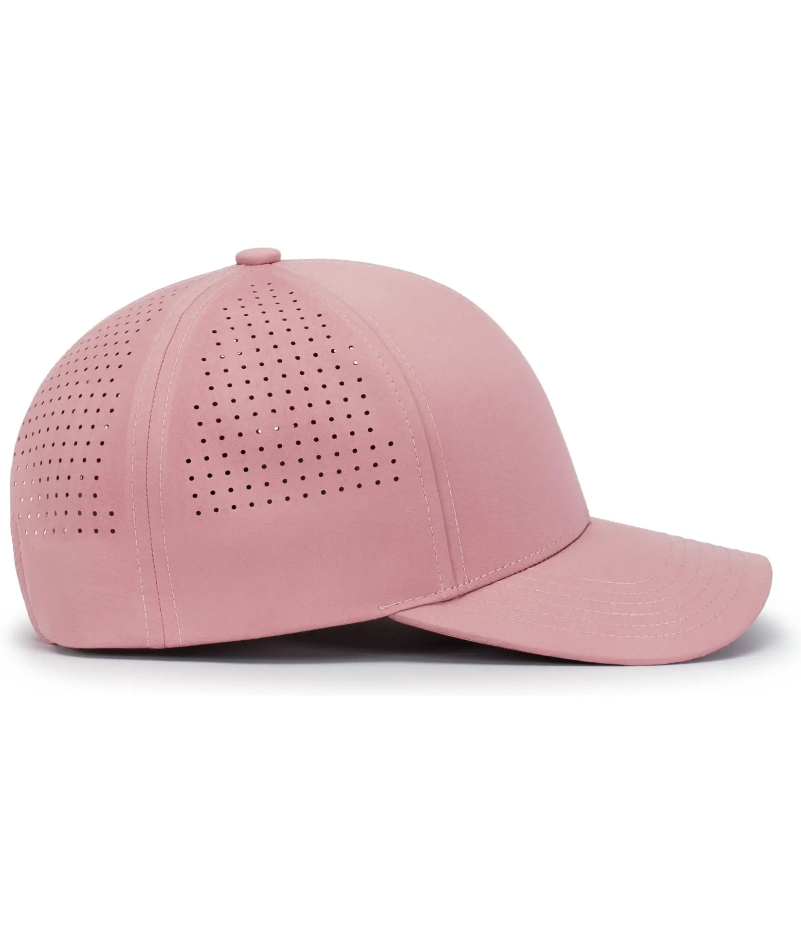 Pacific Headwear P413 Lightweight Perforated Snapback Cap - Dusty Maroonuve - Dusty Maroonuve / One Size Fits Most