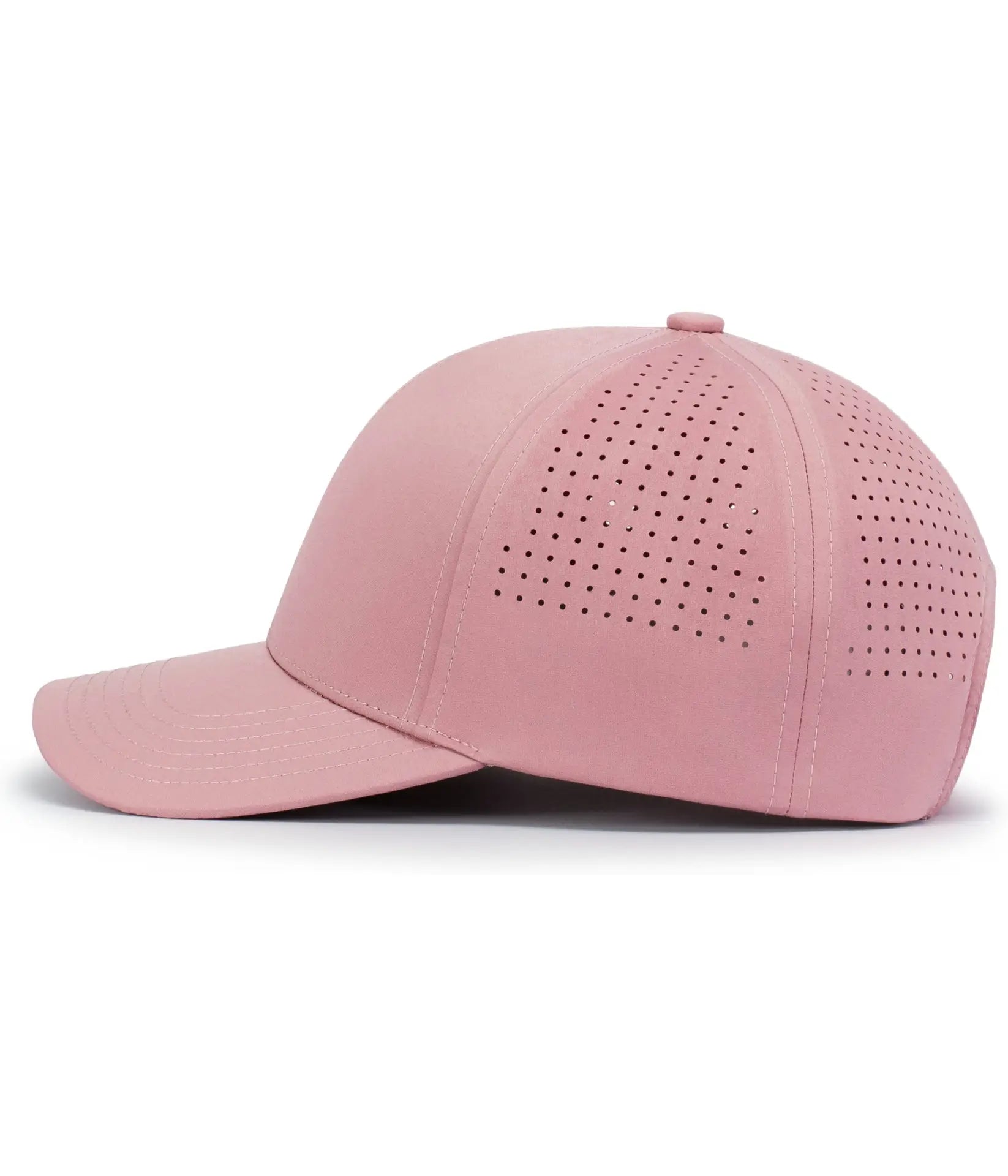 Pacific Headwear P413 Lightweight Perforated Snapback Cap - Dusty Maroonuve - Dusty Maroonuve / One Size Fits Most