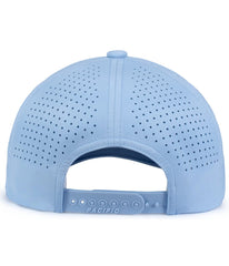 Pacific Headwear P413 Lightweight Perforated Snapback Cap - Powder Blue - Powder Blue / One Size Fits Most