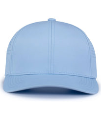 Pacific Headwear P413 Lightweight Perforated Snapback Cap - Powder Blue - Powder Blue / One Size Fits Most