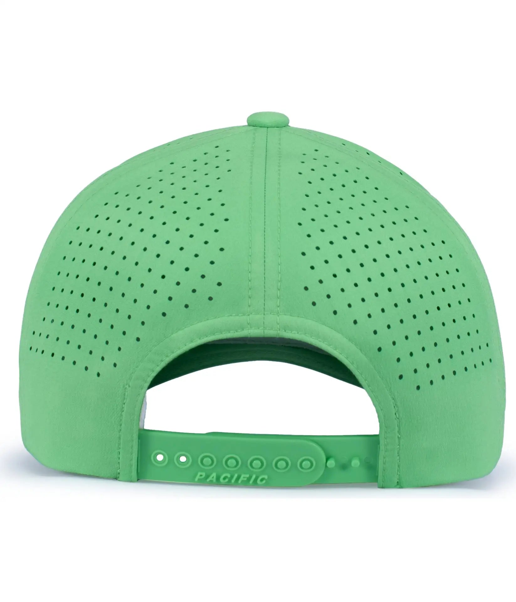Pacific Headwear P413 Lightweight Perforated Snapback Cap - Retro Green - Retro Green / One Size Fits Most
