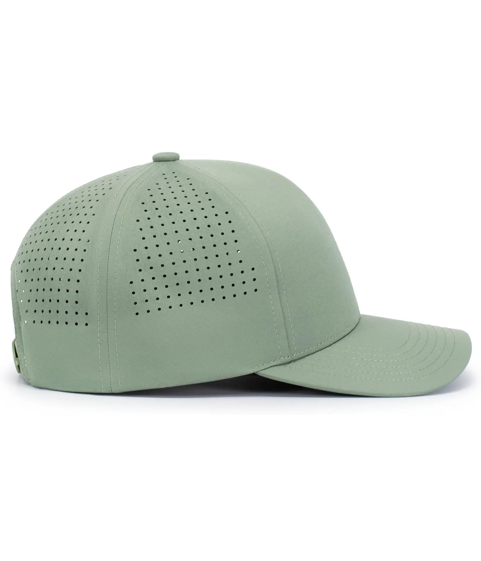 Pacific Headwear P413 Lightweight Perforated Snapback Cap - Sage - Sage / One Size Fits Most