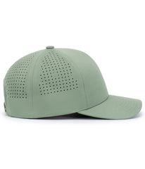 Pacific Headwear P413 Lightweight Perforated Snapback Cap - Sage - Sage / One Size Fits Most