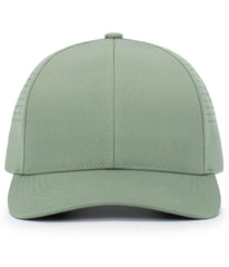 Pacific Headwear P413 Lightweight Perforated Snapback Cap - Sage - Sage / One Size Fits Most