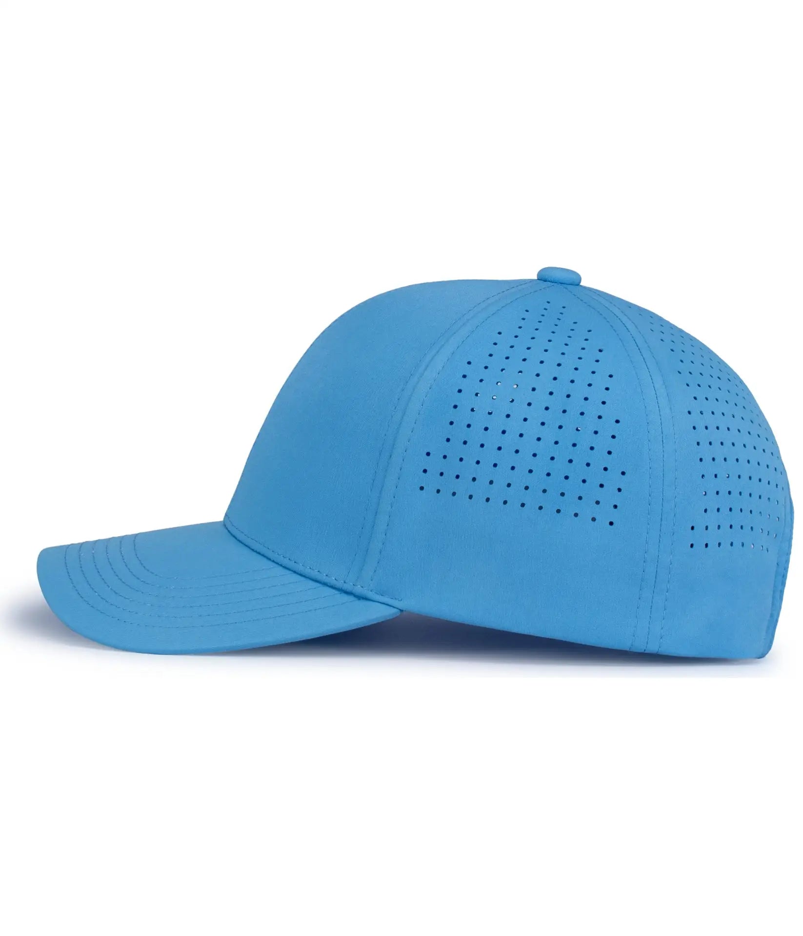 Pacific Headwear P413 Lightweight Perforated Snapback Cap - Tranquil Blue - Tranquil Blue / One Size Fits Most