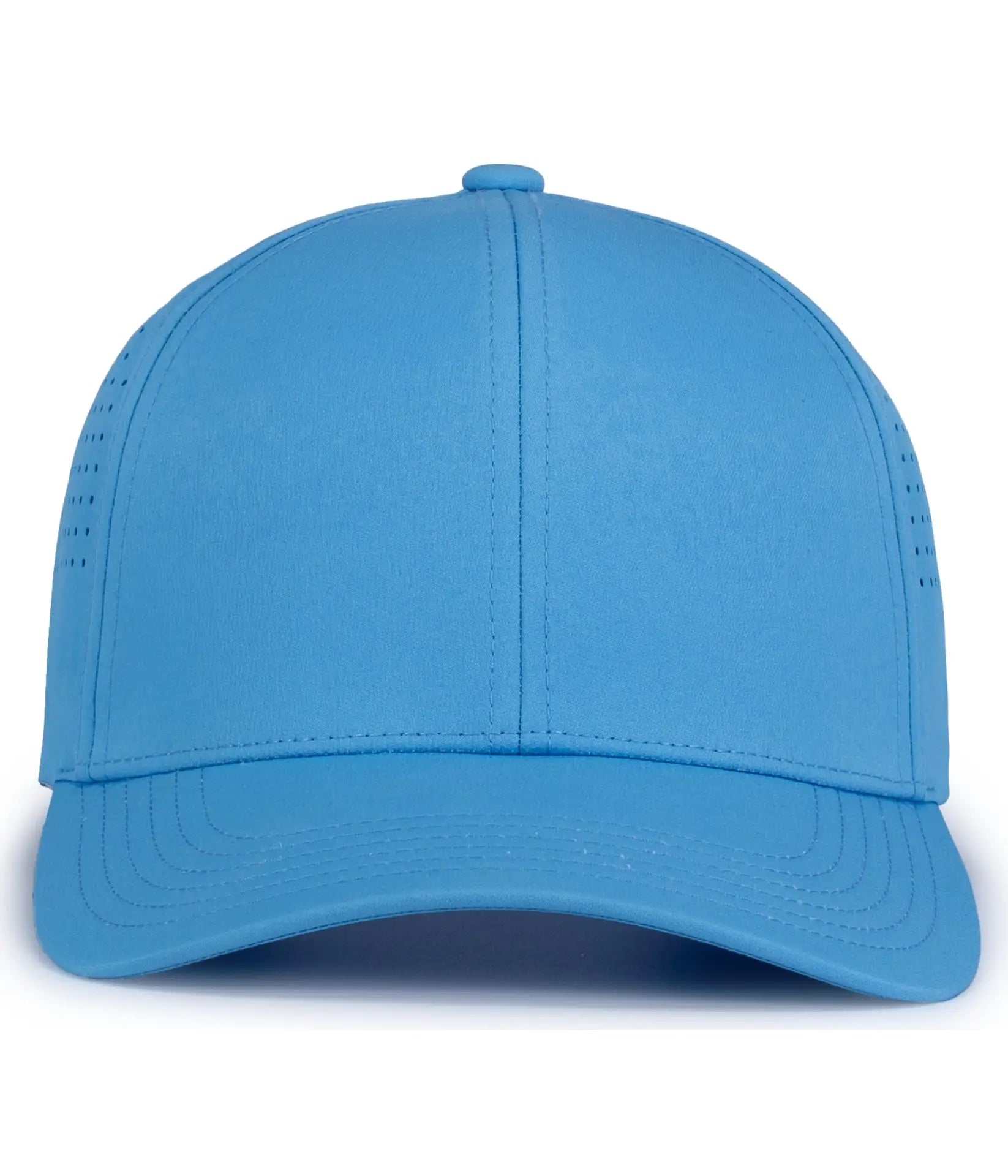 Pacific Headwear P413 Lightweight Perforated Snapback Cap - Tranquil Blue - Tranquil Blue / One Size Fits Most