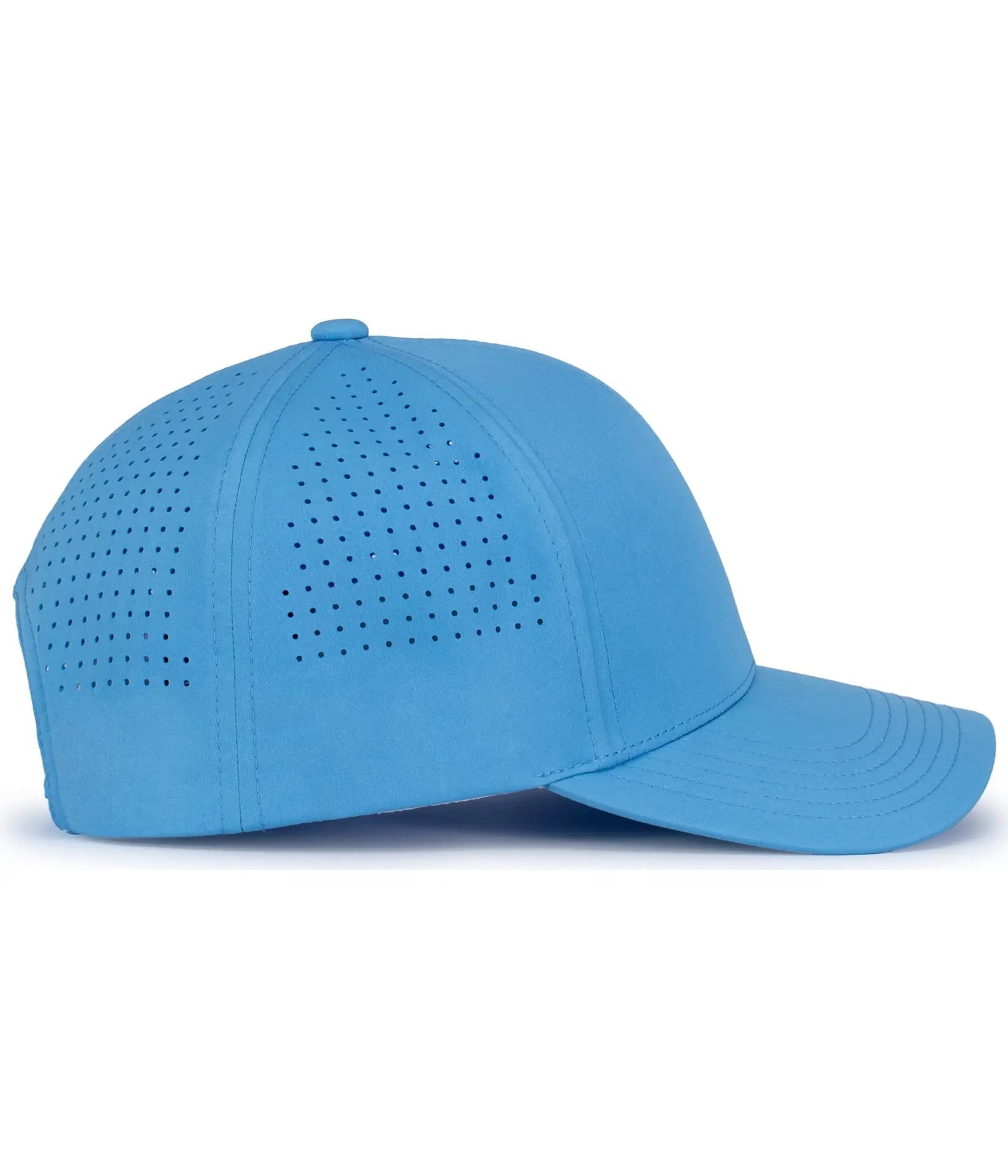 Pacific Headwear P413 Lightweight Perforated Snapback Cap - Tranquil Blue - Tranquil Blue / One Size Fits Most