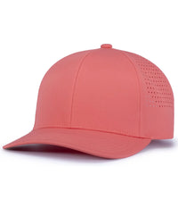 Pacific Headwear P413 Lightweight Perforated Snapback Cap - Watermelon - Watermelon / One Size Fits Most