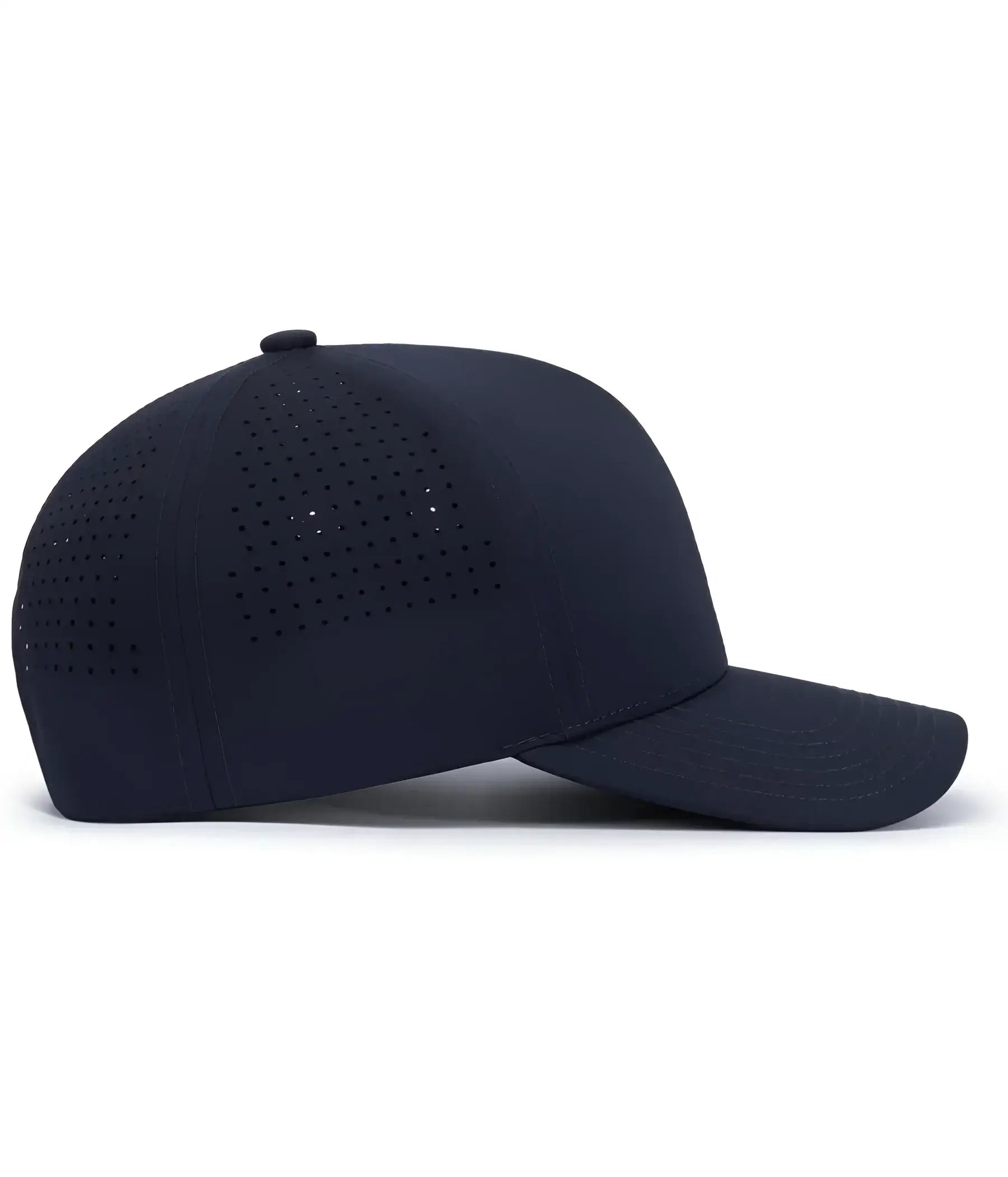 Pacific Headwear P413 Lightweight Perforated Snapback - Navy - Navy / 7’’ - 7 7/8’’