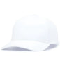 Pacific Headwear P413 Lightweight Perforated Snapback - White - White / 7’’ - 7 7/8’’