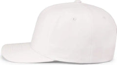 Pacific Headwear P415 Weekender Ponytail Cap - White - White / 7’’ - 7 7/8’’