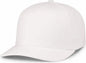 Pacific Headwear P415 Weekender Ponytail Cap - White - White / 7’’ - 7 7/8’’
