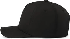 Pacific Headwear P421 Weekender Cap - Black - Black / 7’’ - 7 7/8’’