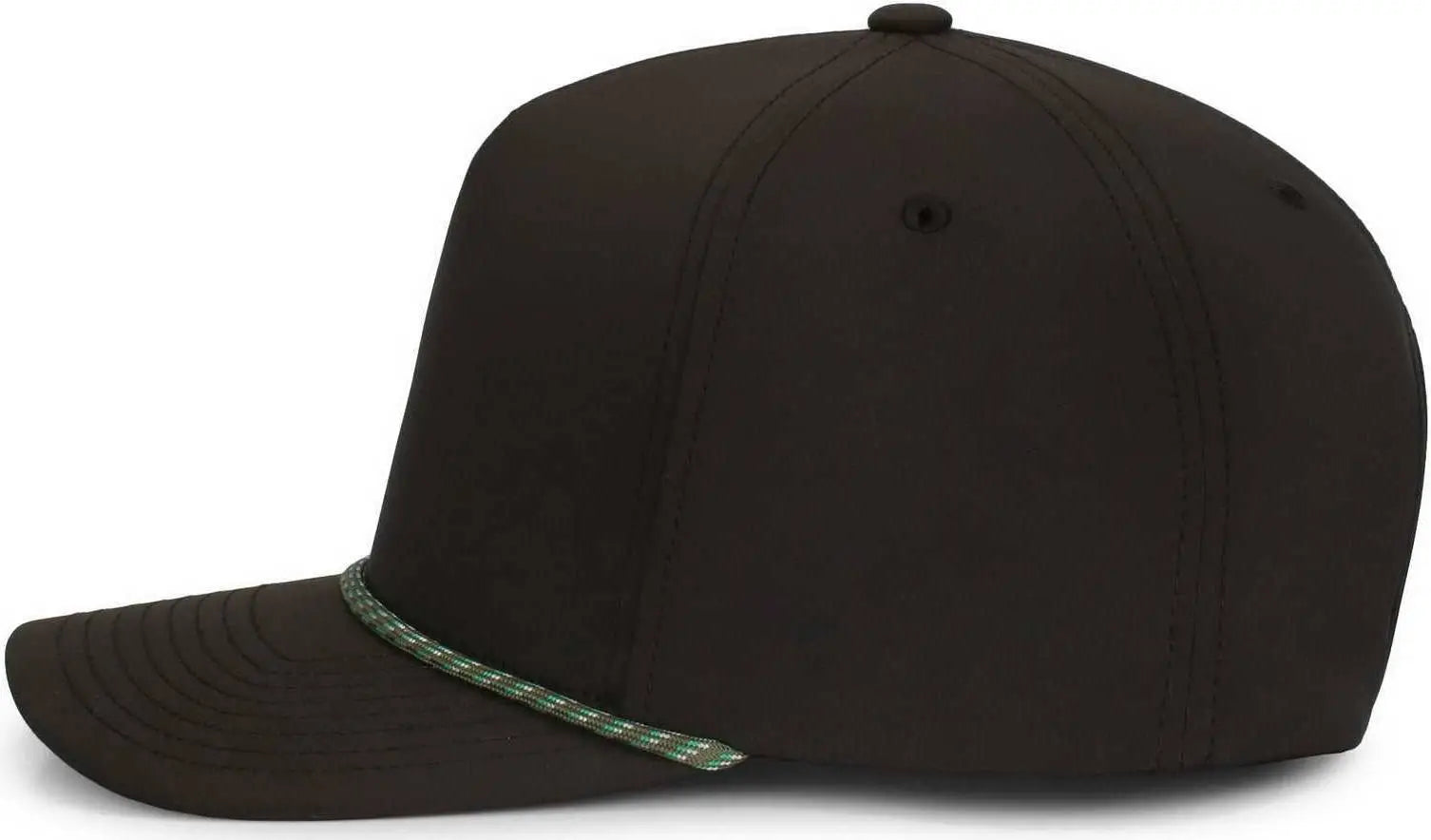 Pacific Headwear P421 Weekender Cap - Black Gingko - Black Gray / 7’’ 7 7/8’’