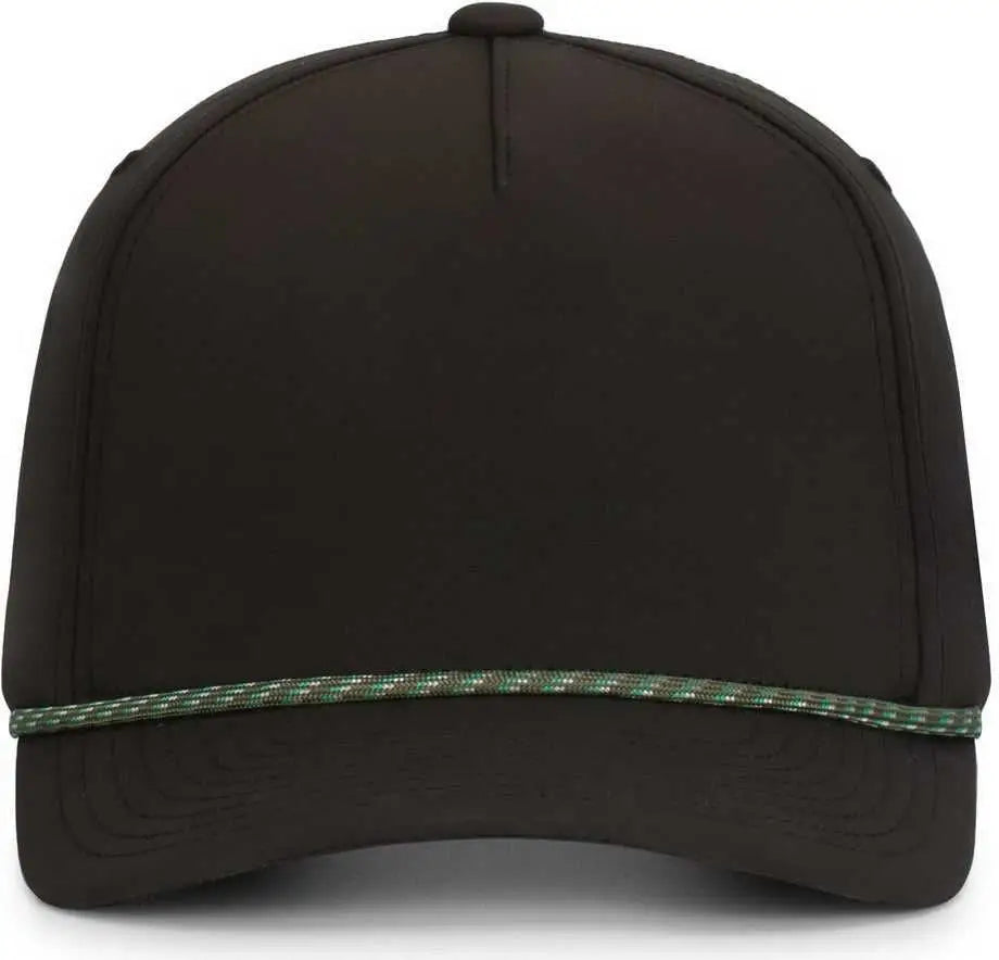 Pacific Headwear P421 Weekender Cap - Black Gingko - Black Gray / 7’’ 7 7/8’’