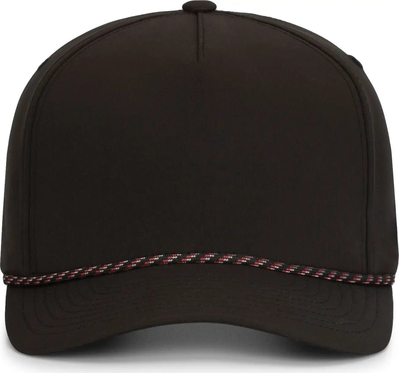 Pacific Headwear P421 Weekender Cap - Black Black Red - Black Black Red / OS