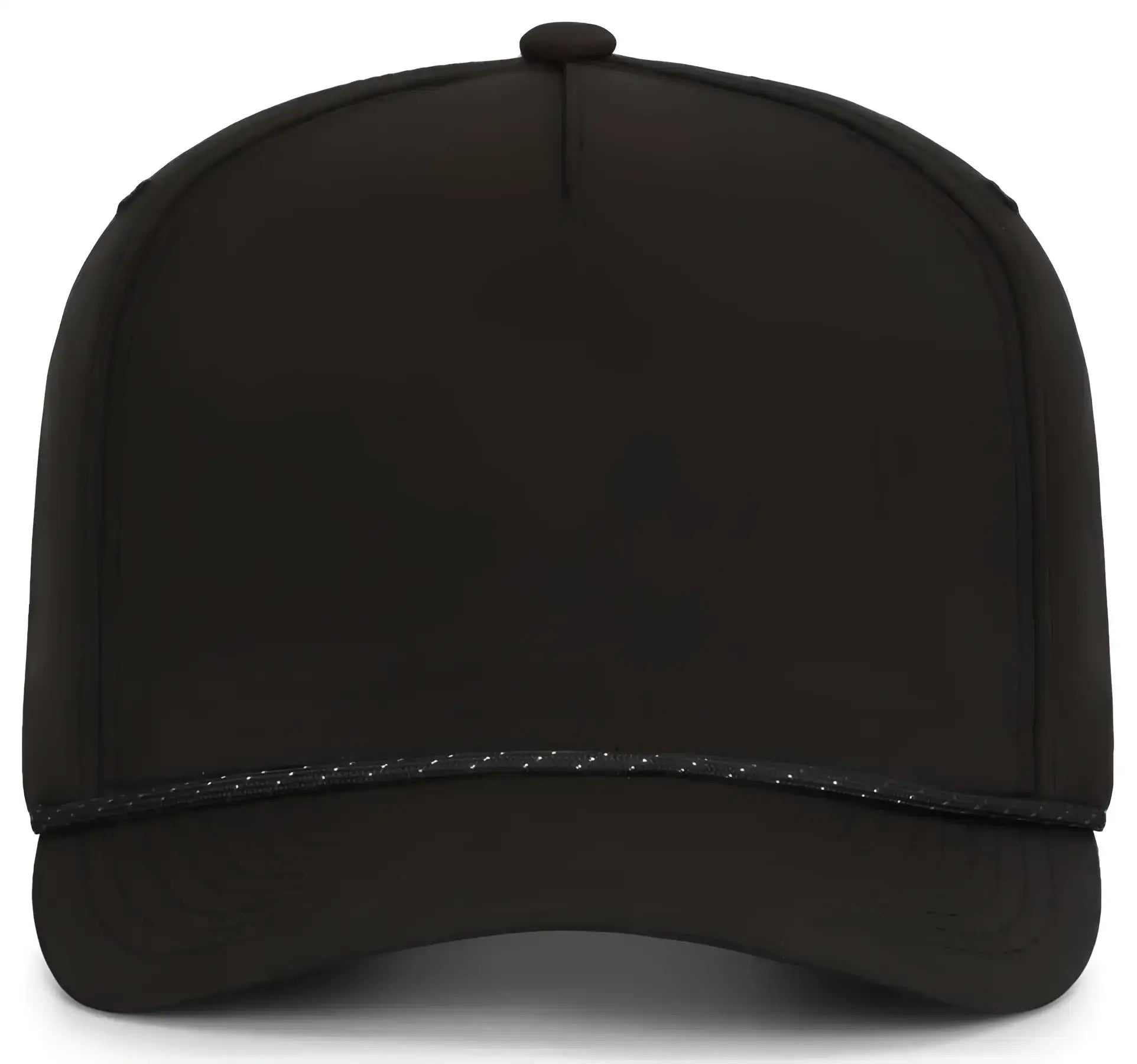 Pacific Headwear P421 Weekender Cap - Black Black White - Black White / 7’’ 7 7/8’’