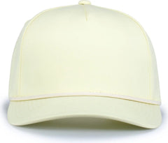 Pacific Headwear P421 Weekender Cap - Celestial Yellow Vintage White - Celestial Yellow White / OS