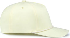 Pacific Headwear P421 Weekender Cap - Celestial Yellow Vintage White - Celestial Yellow White / OS