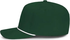 Pacific Headwear P421 Weekender Cap - Dark Green White - Forest White / 7’’ 7 7/8’’
