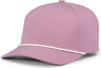 Pacific Headwear P421 Weekender Cap - Dusty Mauve Vintage White - Dusty Mauve White / OS