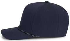 Pacific Headwear P421 Weekender Cap - Navy Navy Aqua B01F - Navy Aqua / 7’’ 7 7/8’’