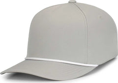 Pacific Headwear P421 Weekender Cap - Silver White - Light Gray White / 7’’ 7 7/8’’