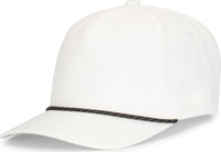Pacific Headwear P421 Weekender Cap - White Black White - White Black White / OS