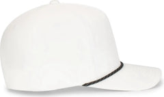 Pacific Headwear P421 Weekender Cap - White Black White - White Black / 7’’ 7 7/8’’