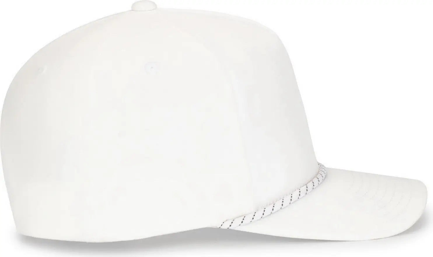 Pacific Headwear P421 Weekender Cap - White White Black - White Black / 7’’ 7 7/8’’