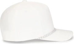 Pacific Headwear P421 Weekender Cap - White White Black - White White Black / OS