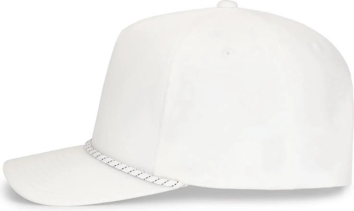 Pacific Headwear P421 Weekender Cap - White White Black - White Black / 7’’ 7 7/8’’