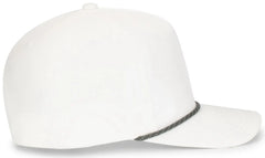 Pacific Headwear P421 Weekender Cap - White Graphite White - White Dark Gray / 7’’ 7 7/8’’