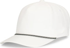 Pacific Headwear P421 Weekender Cap - White Graphite White - White Dark Gray White / OS