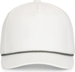 Pacific Headwear P421 Weekender Cap - White Graphite White - White Dark Gray White / OS
