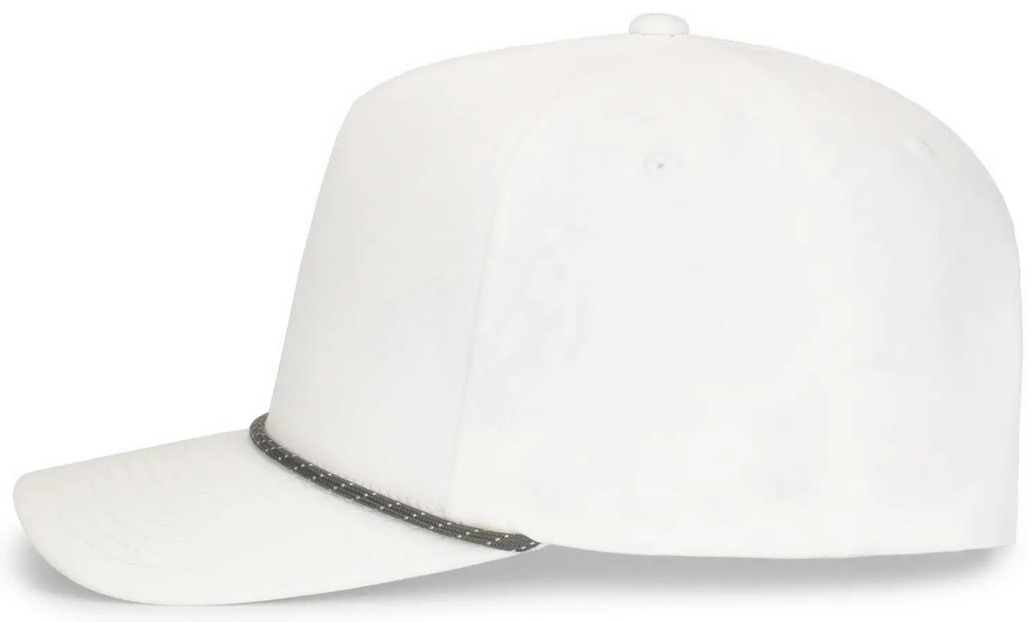 Pacific Headwear P421 Weekender Cap - White Graphite White - White Dark Gray / 7’’ 7 7/8’’
