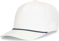 Pacific Headwear P421 Weekender Cap - White Navy White - White Navy / 7’’ 7 7/8’’