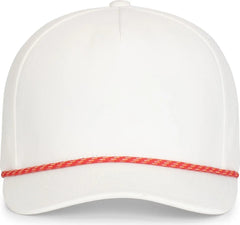Pacific Headwear P421 Weekender Cap - White Red Gold B01N - White Red Gold B01N / OS