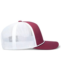 Pacific Headwear P423 Weekender Trucker Cap - Berry White Berry - Cardinal White / 7’’ 7 7/8’’