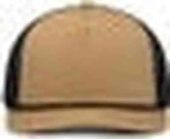 Pacific Headwear P423 Weekender Trucker Cap - Buck Lt Charcoal Buck - Brown Gray / 7’’ 7 7/8’’