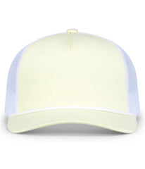 Pacific Headwear P423 Weekender Trucker Cap - Celestial Yellow White - Celestial Yellow White / One Size Fits Most