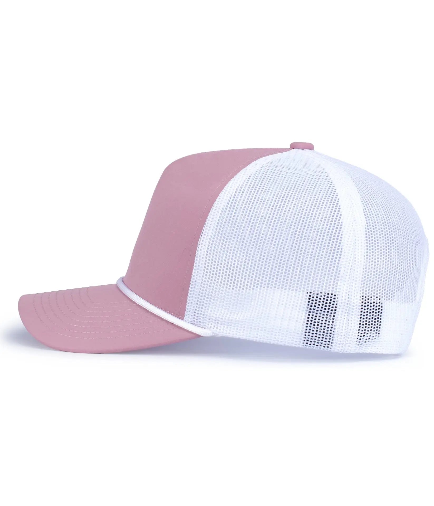 Pacific Headwear P423 Weekender Trucker Cap - Dusty Maroonuve White - Dusty Maroonuve White / One Size Fits Most