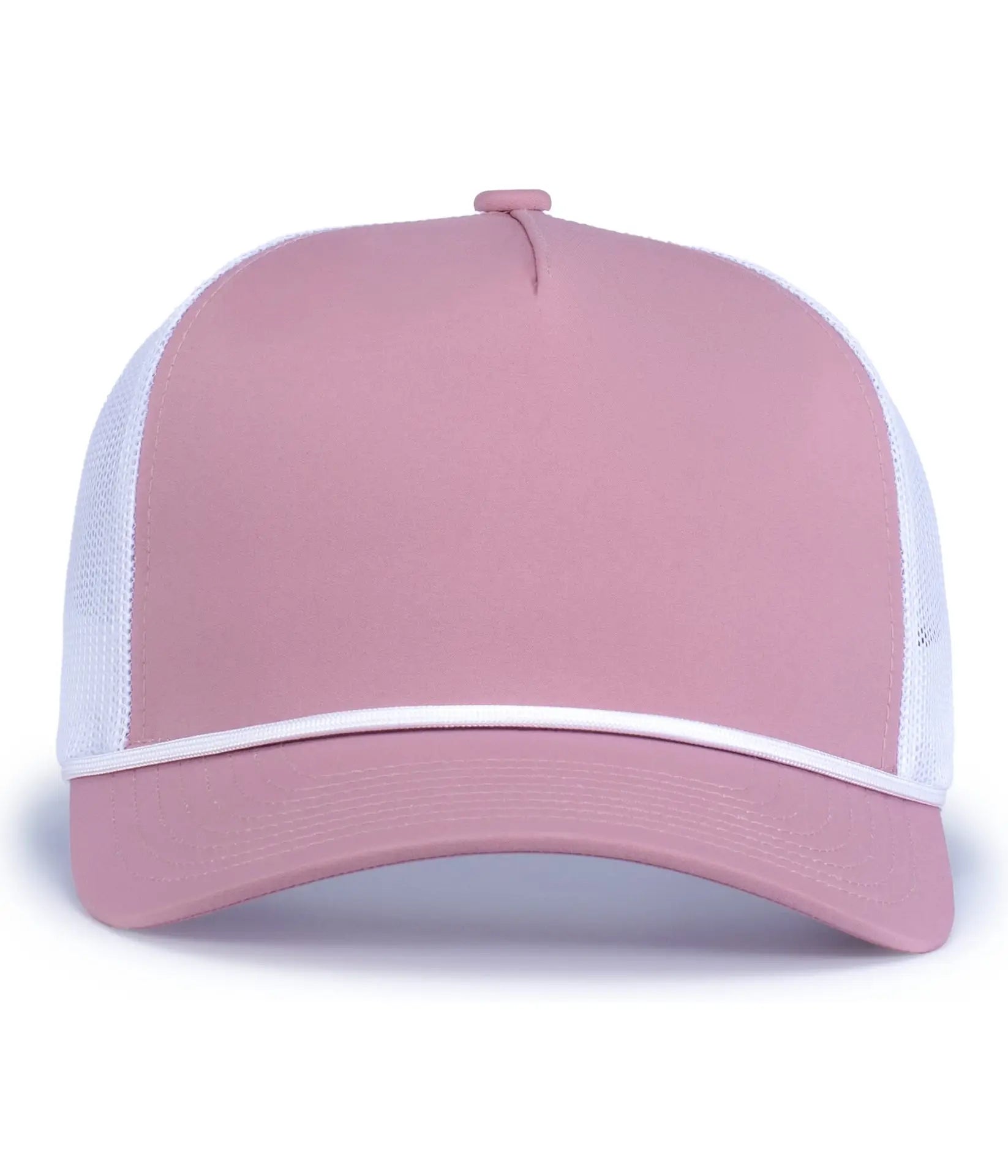 Pacific Headwear P423 Weekender Trucker Cap - Dusty Maroonuve White - Dusty Maroonuve White / One Size Fits Most