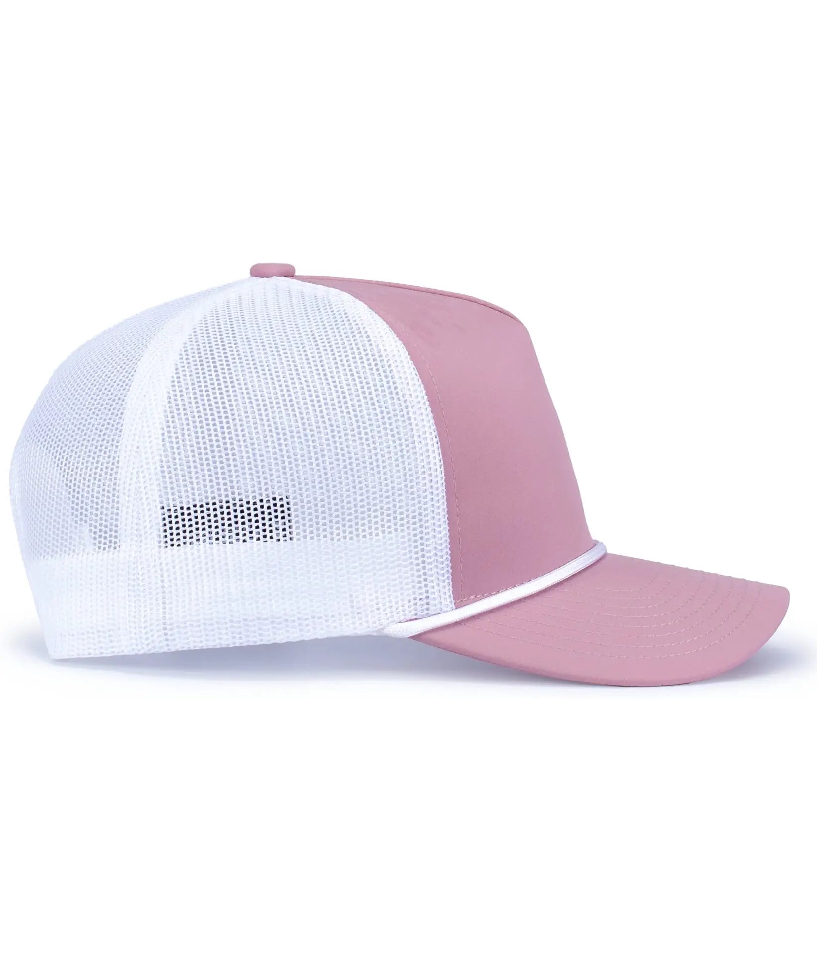 Pacific Headwear P423 Weekender Trucker Cap - Dusty Maroonuve White - Dusty Maroonuve White / One Size Fits Most