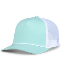 Pacific Headwear P423 Weekender Trucker Cap - Jelly Mint White - Jelly Mint White / One Size Fits Most