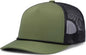 Pacific Headwear P423 Weekender Trucker Cap - Moss Lt Charcoal Moss - Moss Lt Charcoal Moss / 7’’ - 7 7/8’’